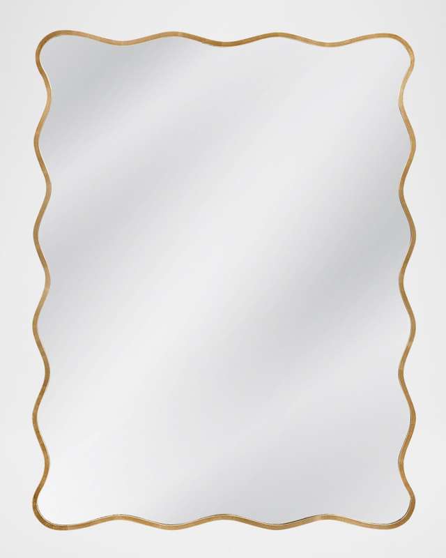Hadar 50" Waved Wall Mirror